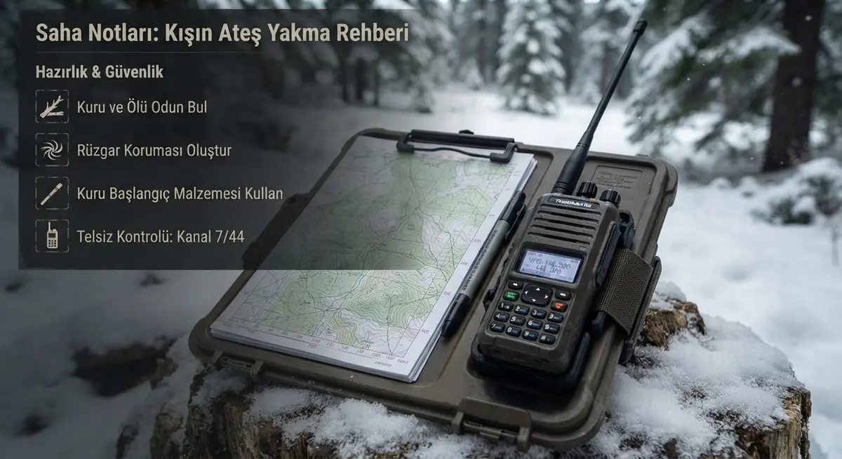 Su geçirmez harita üzerinde anteni açık çift bant VHF/UHF telsiz